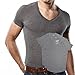 Mr. Davis Men's Bamboo Viscose Tailored Cut V Neck Undershirt - 3 Pack