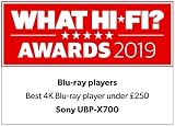Sony UBP-X700 4K Ultra HD Blu-Ray Player Black HDR10 Dolby Vision view 16