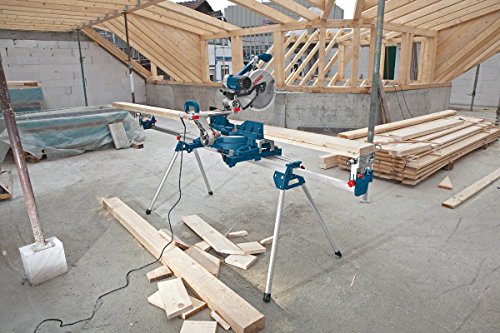 Bosch Professional Arbeitstisch für Kapp- und Gehrungssägen GTA 3800 (inkl. Maschinenhalter, Schraubschlüssel… – Bild 4