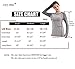 LWJ 1982 Long Sleeve Workout Running Hiking Shirts for Women Yoga Exercise Tops Sun Protect Fitness T(Medium,Grey)