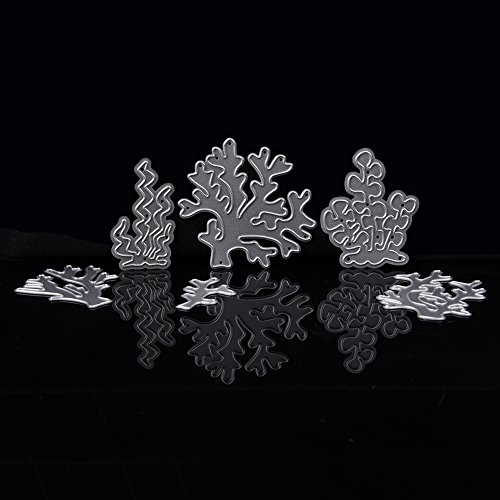 Zeroyoyo Aquatic Plants Cutting Dies Metal Stencil Card Making Scrapbook Template Mould
