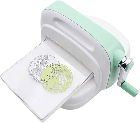 Amazon Co Jp ダイカットエンボス加工機スクラップブッキングカッターペーパークラフトマシンdiyダイカットマシン ホワイト グリーン ホーム キッチン