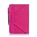 ProCase Universal 360 Rotating Stand Folio Case Cover for 7-8 inch Tablet Dragon Touch, Chromo Inc, ProntoTec, NeuTab, Nextbook, Tagital, Alldaymall, iRulu, RCA, iView Android Tablet (Pink, Magenta)