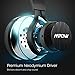 Mpow Thor Bluetooth Headphones On Ear, 40mm Driver Wireless Headset Foldable with Mic, Wired and Wireless Headphones for Cell Phone/ TV/ PC