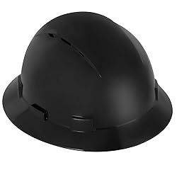 Zeluga 15-436 HDPE Full Brim Hard Hat, Construction
