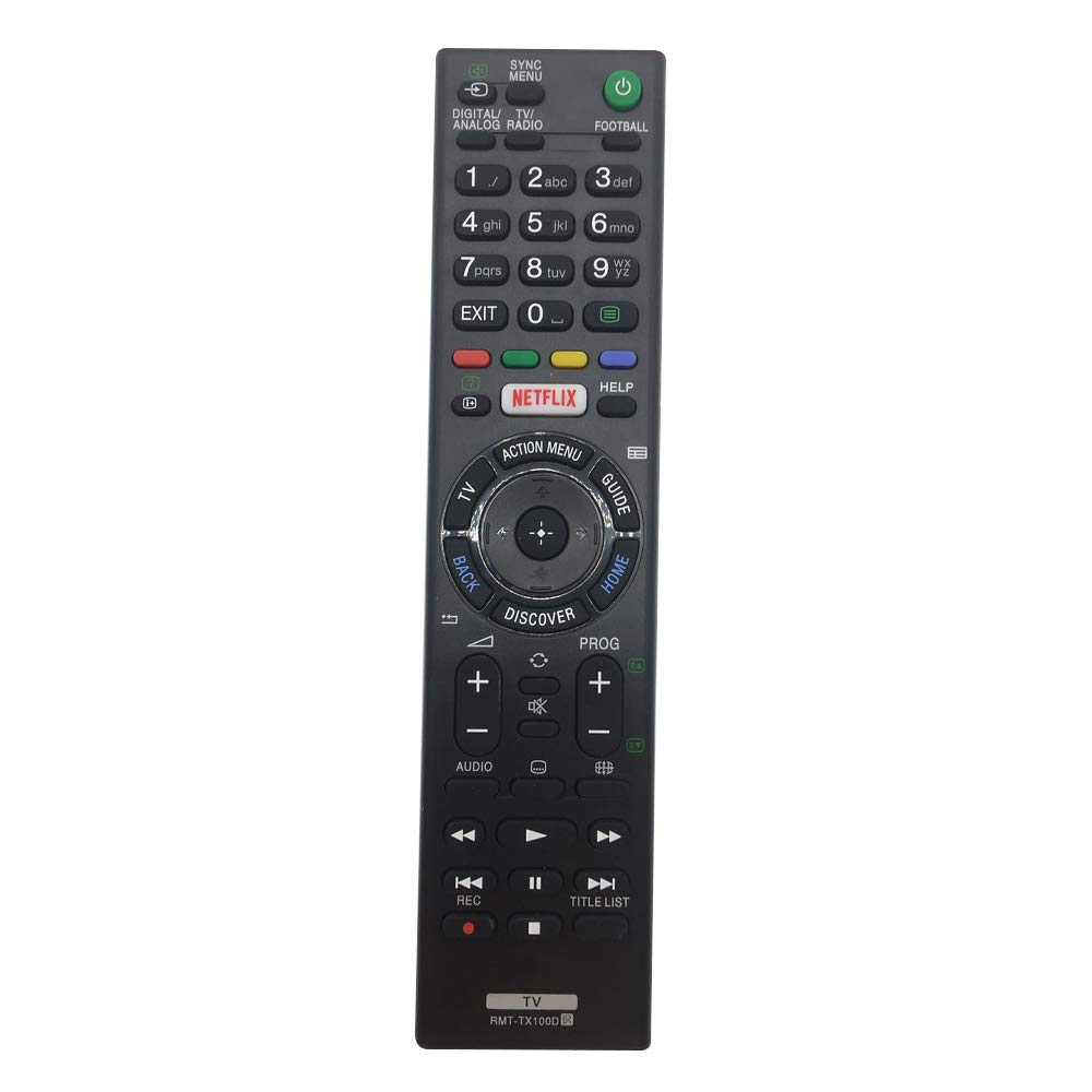New Replacement Sony Bravia Remote Control For TV RMT-TX100D RMT-TX200E RMT-TX300E RMT-TX102D RMT-TX101J - Universal Sony Bravia TV Remote Control