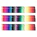 300 Pack! 50 Colors! No Crease Hair Ties Hair Ponytail Holders Elastic Styling Accessories Ribbon Bands by HBY
