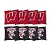 Victory Tailgate NCAA Collegiate Regulation Cornhole Game Bag Set (8 Bags Included, Corn-Filled) - Wisconsin Badgers