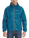BALEAF Men's Running Woven Jackets Lightweight Track Windbreaker Zip Pockets