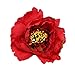 RoyaLily 4.7'' Poney Flower Wedding Hair Accessories Festival Hair Clips and Pin Party Brooch