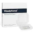 Replacement Filters of WoodyKnows Nasclear Nasal Filters (Replacement Filter 60 Pairs, Large)
