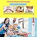 Sonic Electric Toothbrush for Kids and Teenagers, Cartoon Design, Proalpha Wireless USB Fast Charging Waterproof Toothbrush With 2 Reminder Heads, 3 Modes with Timer, Mode Memory(white)