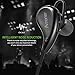 Amoner Wireless Bluetooth Headphones, Sport Earbuds Stereo Earphones Noise Cancelling Headset with Mic for iOS System, Android Phones and Bluetooth-enabled Tablets