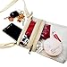 Small Clear Cross-body Messenger Bag - Multi Pocket - Long Adjustable Strap - NFL Stadium Approved