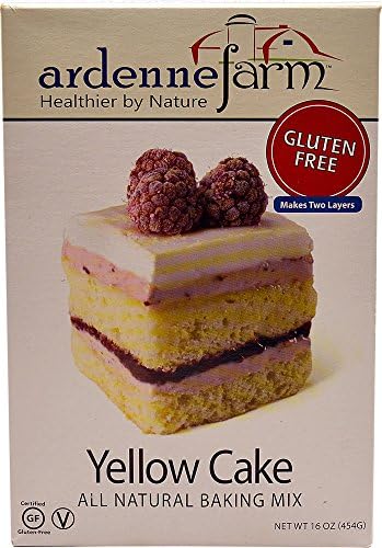 Ardenne Farm All Natural Gluten Free Baking Mix Yellow Cake -- 16 oz - Pack of 2