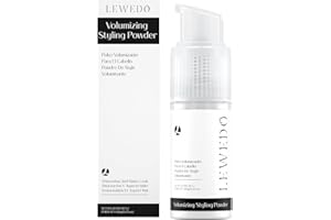 lewedo Volumizing Styling Powder - 10G Spray Bottle for Natural Volume & Texture, Oil-Control Matte Finish, Lightweight Formula for Men & Women