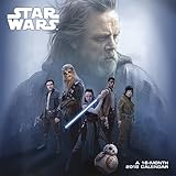 Star Wars Episode VIII The Last Jedi 2018 Wall Calendar
