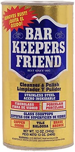 Keepers Friend 11510 Cleanser and Polish 12 Ounce Non Abrasive Powder
