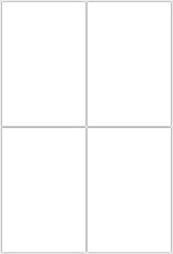 iSOUL 4 Labels per A4 Sheet 50 Sheets 139x99mm Matte Self-Adhesive view 6