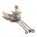 Girls Steampunk Gear Wings Hair Clip Goth Punk Vintage Lolita Lady Headwear hair accessories