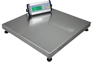 Adam Equipment CPWplus150M CPW Plus M Platform Weighing Scale, 19.7" Platform Width x 19.7" Platform Length, 330 lb Capacity