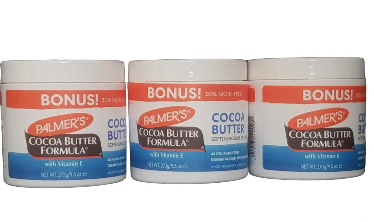 PALMERS COCOA BUTTER CREAM FORMULA 270g x 3