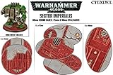 Sector Imperialis 60mm Round Bases, 75mm and 90mm Oval Bases
