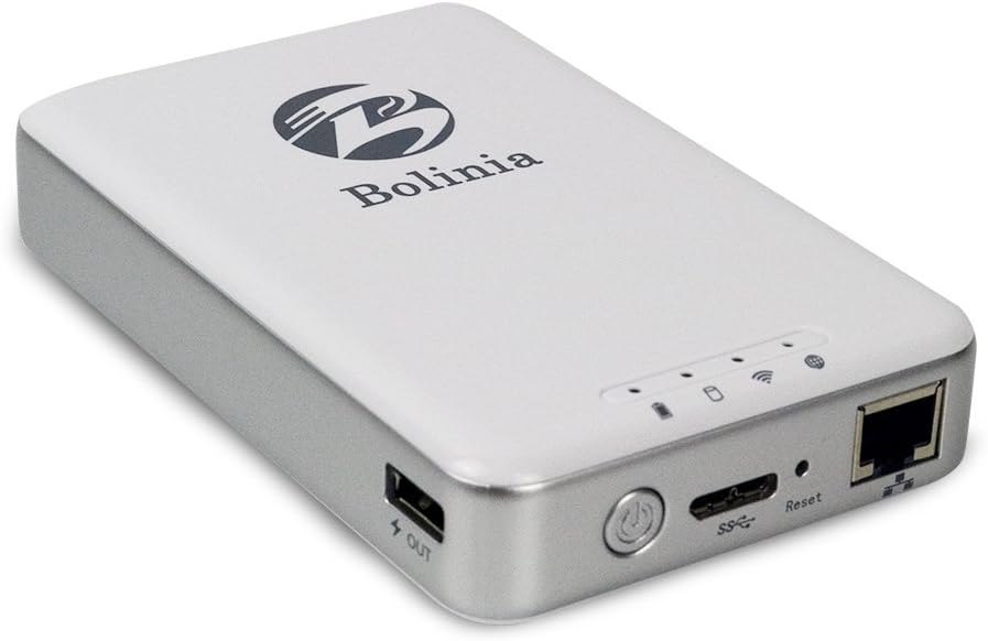 Bolinia Bwh-b01 Portable Wireless Wifi 2.5" Sata HDD Device Hard Disk Drive USB 3.0