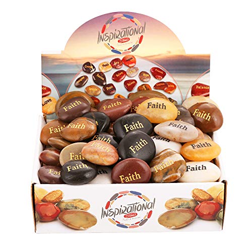 ROCKIMPACT 50PCS Faith Engraved Inspirational Bulk Religious Gifts, 2