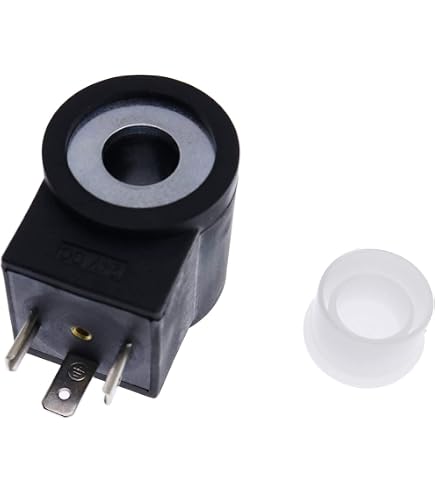 280151 280153 Excavator Solenoid Valve Coil, 24V DC, 17W, Black