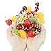 CEWOR 39pcs Artificial Fruits Lifelike Fake Fruits Various Simulation Fruits Apple Banana Cherries Mango Grape for Home Decoration