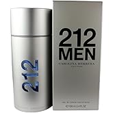 Carolina Herrera 212 Eau de Toilette Spray for Men, 3.4 Fluid Ounce
