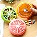 IFY Cute Fruit Style,Portable Rotating 7 Day Weekly Pill Medicine Tablet Holder Storage Case Box Dispenser, Pack of 3 (Orange/Lemon/Pomelo)