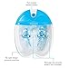 Sharper Image Foot Spa with Bubble Jets, Vibrating Pedicure Spa, Relaxing Foot Bath, Designed for Rough', for Best Result Fill with Warm Water (Outlet Powered)