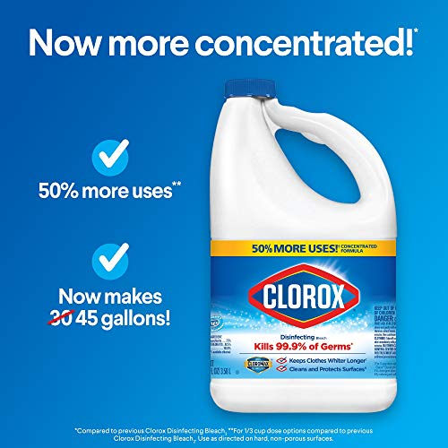 Clorox Disinfecting Bleach, Regular 121 Fl oz Bottle Pricepulse