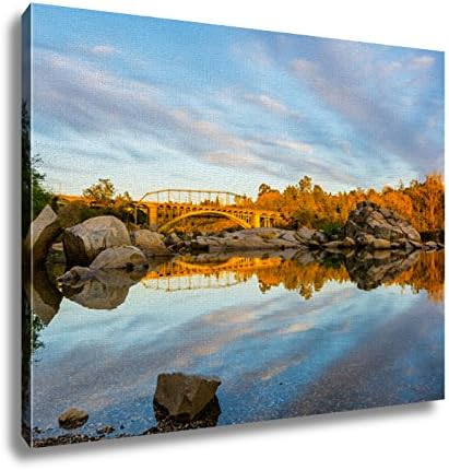 Amazon Com Ashley Canvas Rainbow Bridge In Folsom California At