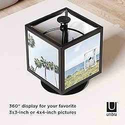 Umbra Rocker 360-degree Rotating Cube Multi Picture