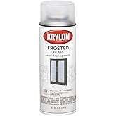 Krylon Frosted Glass Spray Paint, 6 oz, Frosted White