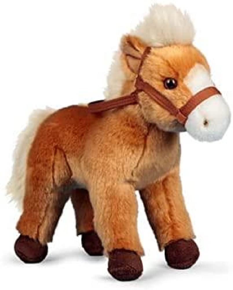 ANIMIGOS WORLD OF NATURE Tobar HORSE With Bridle Plush Toy