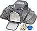 PETYELLA Airline Approved Pet Carrier + Fleece Blanket & Bowl - 100% Lifetime Satisfaction
