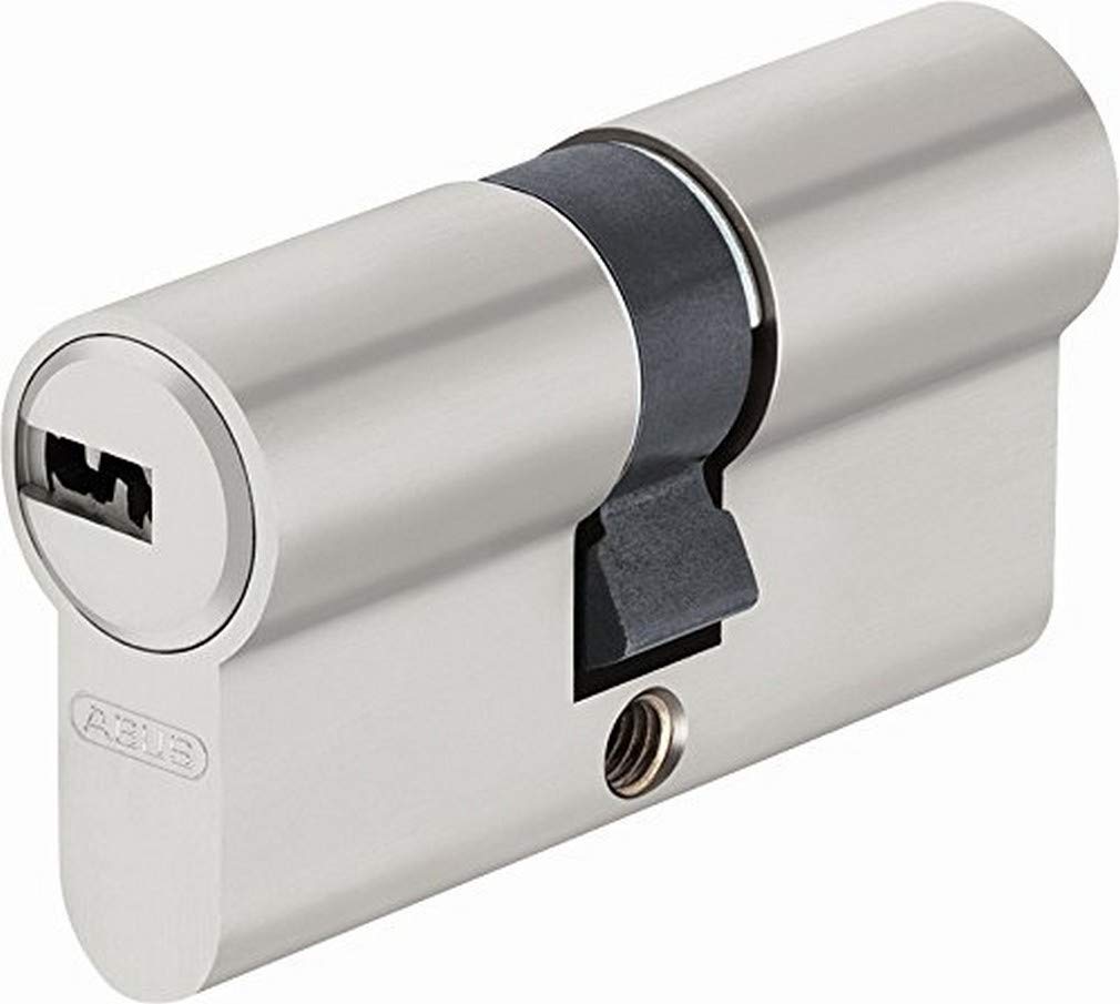 ABUS EC-SNP 45006 Door Cylinder for Exterior Doors/Apartment Doors, Silver