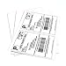 MFLABEL 4000 Half Sheet Laser/Ink Jet Shipping Labels