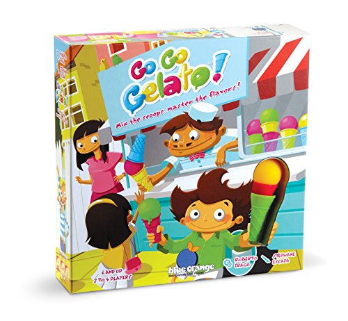 BLUE ORANGE GAMES Go Gelato Logic Race Game for Kids