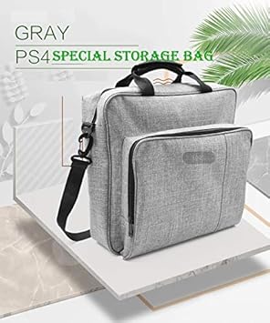 ACHICOO for Playstation 4 PS4Pro Portable Simple Solid Color Storage Bag Pouch Protection Case