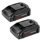 20 Volt 2.5Ah WA3525 Replacement for Worx 20V Lithium Battery WA3575 WG151s WG155s WG251s WG255s WG540s WG545s WG890 WG891-2 Packs
