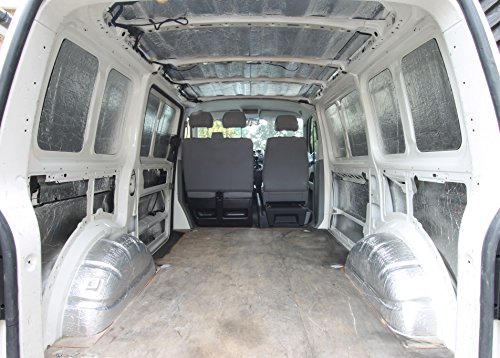 Reflective Thermal Foil Foam Insulation- (4 X 50 Ft Roll) Commercial Grade, Heat Barrier Mat, for Soundproofing, Noise Insulation, Weatherproofing Roofs, Windows, Garages, RV's, More