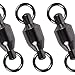 Dr.Fish Ball Bearing Fishing Swivels, Swivels Fishing Tackle Saltwater, Freshwater Stainless Heavy Duty Lure Leader Line Connector