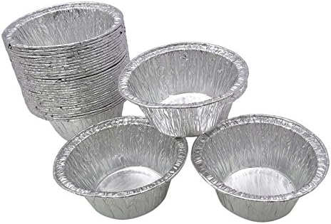 Aluminum Foil Muffins Cake Bowl For Events Party Disposable Pack Of 200 Pieces