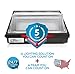 HyperSelect 80W LED Wallpack Light, Hyperikon, HPS/HID Replacement, 5000K (Crystal White Glow), 6500 lumen, UL Listed