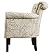 Homelegance Barlowe Vintage Print Fabric Accent Chair, Beige